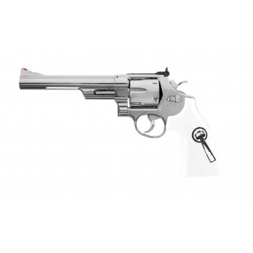 REVOLVER SAA.45 CIVILIAN - 4.3/4 INCH - SPRING - CHROME - SAA.45-CIV